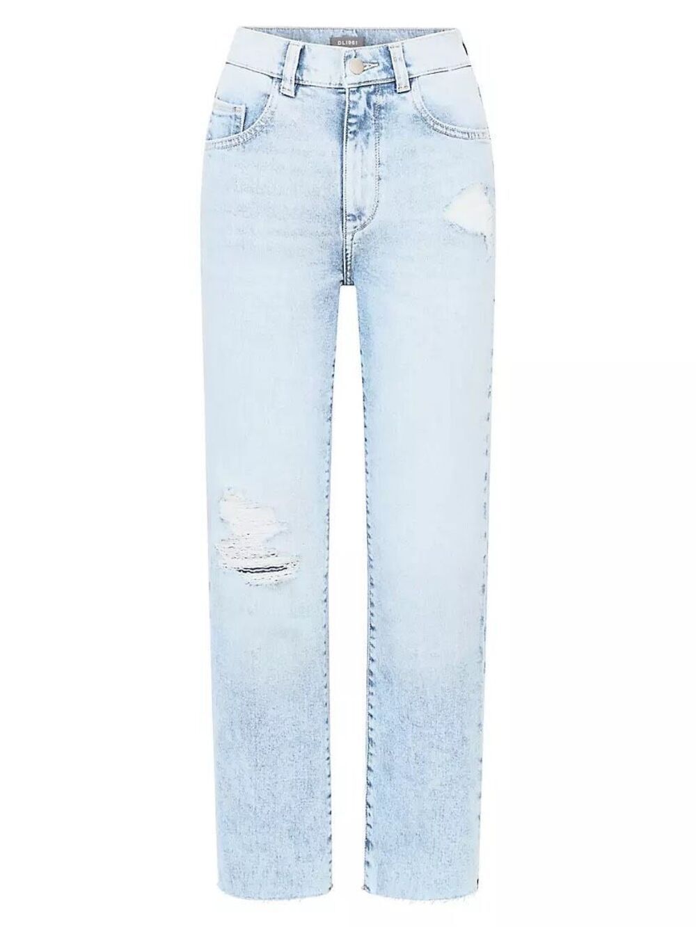 New DL1961 Patti High Rise Vintage Straight Leg Jeans